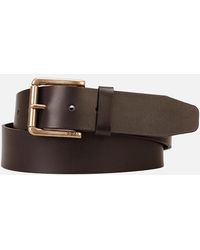 BOSS - Boss Joris -Sz40 Leather Belt Dark - Lyst