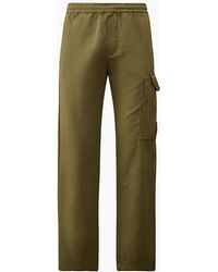 C.P. Company - Cotton/Linen Lens Cargo Pants - Lyst