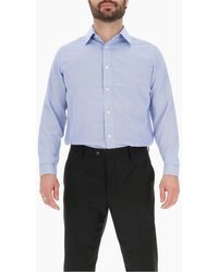 Scotch & Soda - Collared Neck Point Collar Long Sleeve Shirt - Lyst