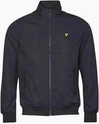 Lyle & Scott - Lyle & Scott Mesh Backed Funnel Neck Jacket - Lyst