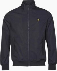Lyle & Scott - Lyle & Scott Mesh Backed Funnel Neck Jacket - Lyst