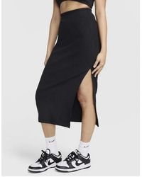 Nike - Sportswear Chill Rib Skirt - Lyst