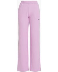 Off-White c/o Virgil Abloh - Diag Tapered Sweatpant Lilac - Lyst