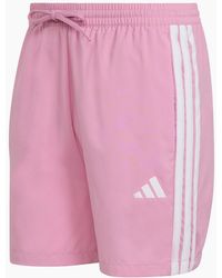 adidas - 3 Stripes Shorts - Lyst