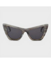 Off-White c/o Virgil Abloh - Cat Eye Tinted Sunglasses - Lyst