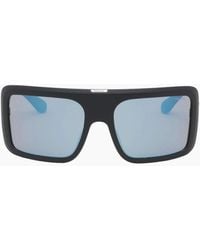 Police - Full Rim Square Frame Matte Sunglasses - Lyst