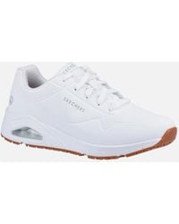 Skechers - Ladies Uno Sr Work Relaxed Fit Safety Shoes - Lyst