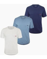 BOSS - Pack Of Pyjama T-Shirts - Lyst