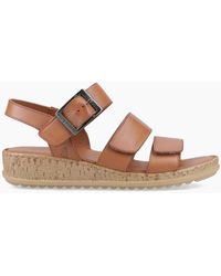Hush Puppies - Eliana Sandal Ankle Strap Sandals Tan - Lyst