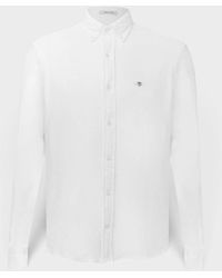 GANT - Regular Jersey Pique Shirt - Lyst