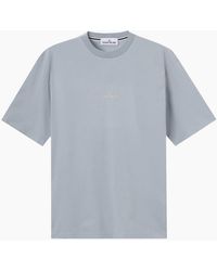 Stone Island - Branded 2100001 T-Shirt - Lyst