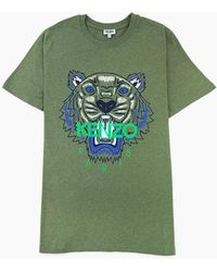 KENZO - Icon Tiger T-Shirt Marl - Lyst