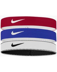 Nike - Classic Flexible Wide Band Headband (Pack Of 3) - Lyst