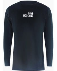 Love Moschino - Logo Long Sleeve T-Shirt - Lyst