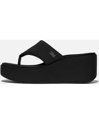 Fitflop - Platfforms Wedge Toe-Post Sandals - Lyst