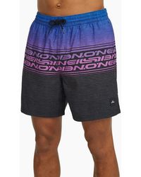 O'neill Sportswear - Logo Stripe 16' Swim Shorts - Lyst