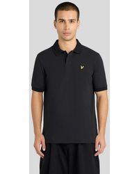 Lyle & Scott - Jacquard Tipped Polo Shirt - Lyst