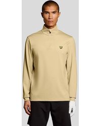 Lyle & Scott - Performance 1/4 Zip Midlayer - Lyst