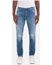 Replay - Mickym Premium Aged 10Yrs Slim Jeans 009 - Lyst