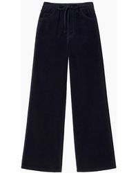Ro&zo - Cord Drawstring Wide Leg Trousers - Lyst