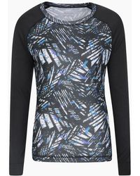 Mountain Warehouse - Ladies Talus Printed Thermal Top - Lyst