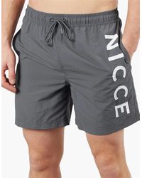 Nicce London - Bonham Swim Shorts Future - Lyst