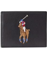 Ralph Lauren - Polo Pony Leather Card Case - Lyst