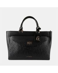 Steve Madden - Rectangle Shape Tote Handbag With Badge - Lyst
