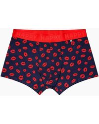 Happy Socks - Kisses Boxer Trunk - Lyst