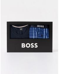 BOSS - Boss Easy Pyjama Set - Lyst