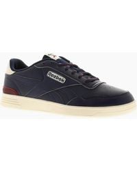 Reebok - Trainers Court Advance Clip Leather Lace Up Vector Chalk Uk Siz - Lyst