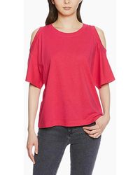 DIESEL - T Marie T Shirts Crew Neck Short Sleeve Cut Out Summer Party Tops - Lyst