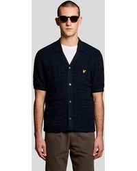 Lyle & Scott - Revere Collar Knitted Resort Shirt - Lyst
