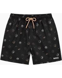 BOSS - Boss Sunfish Swim Shorts - Lyst