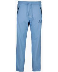 C.P. Company - Light Fleece Logo Joggers - Lyst
