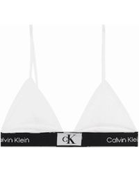Calvin Klein - Ck 1996 Unlined Triangle Bra - Lyst