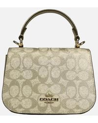 COACH - Lysa Top Handle Crossbody Bag - Lyst
