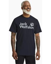 Jack Wolfskin - Brand Short Sleeve T-Shirt - Lyst