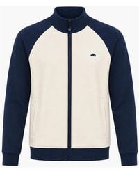 Ellesse - Caldona Track Top Jacket Ecru - Lyst