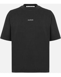 Acne Studios - Small Logo Stamp T-Shirt - Lyst