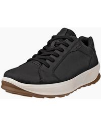 Ecco - Byway 2.0 Oil Nubuck Leather Trainers - Lyst