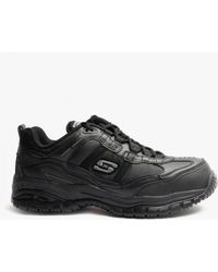 Skechers - Work 77013Ec/Blk Soft Stride-Grinnel Safety Trainers - Lyst