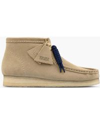 Clarks - Originals Wallabee Boots Maple Suede - Lyst