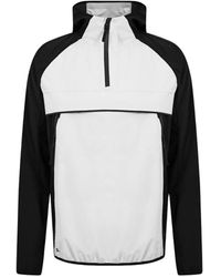 Belstaff - Airside Half Zip Pullover Pearl Jacket - Lyst