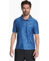 Skechers - Go Dri All Day Printed Polyester Polo Shirt - Lyst