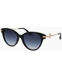 Trussardi - Sunglasses Tsw9025 A01 55 - Lyst
