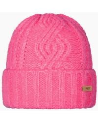 Barts - Farrah Cable Knit Fleece Lined Beanie Hat - Lyst