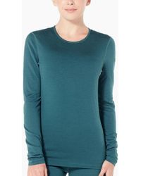 Icebreaker - Oasis Long Sleeve Baselayer Top - Lyst