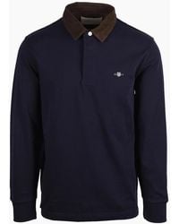 GANT - Cord Collar Rugger - Lyst
