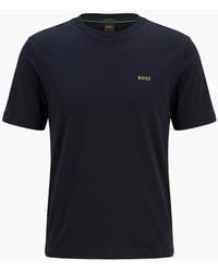 BOSS - Boss Crew Neck Tee T-Shirt Dark Logo - Lyst
